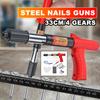 4 Gear Low Noise Installation Home DIY Labor-saving Tool Adjustable Force Lay Crane Power Tools Steel Nails Guns Rivet Tool New