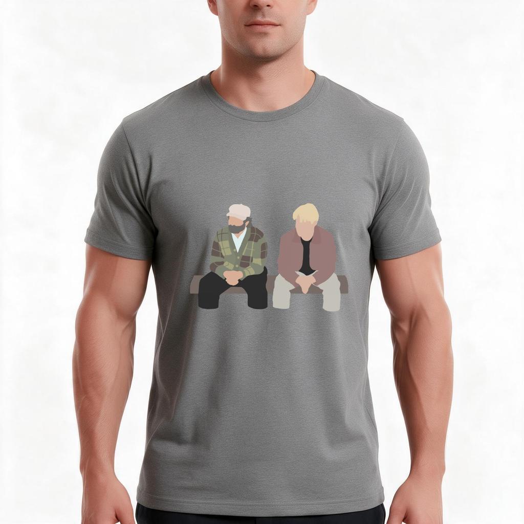 Good Will Hunting Illustration Tshirt Summer Casual Cotton Tee Oversized Streetwear Tops Vintage Graphic Print 100 Cotton