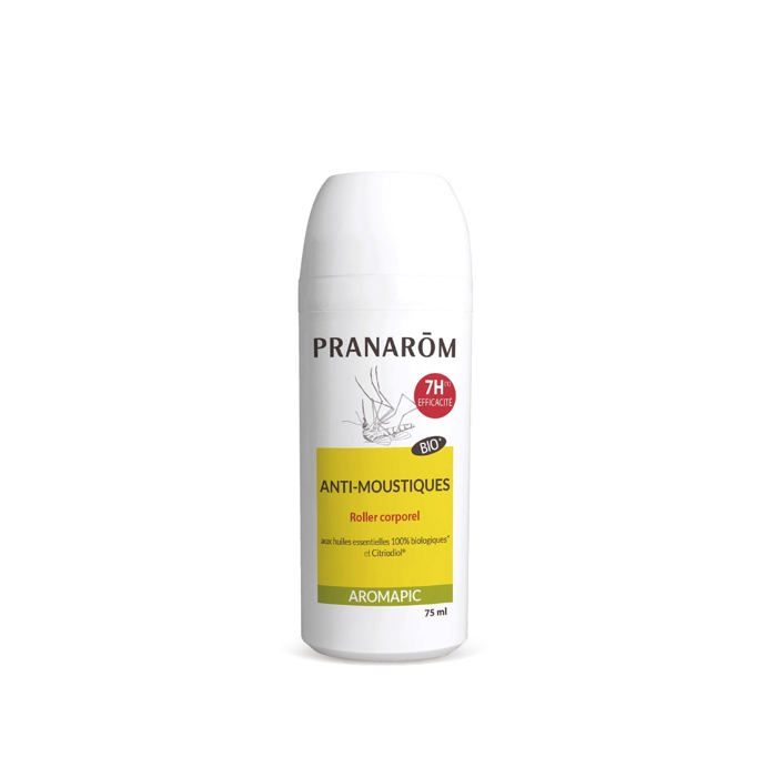 Pranarom Aromapic Roller Anti-Moustiques Bio 75ml