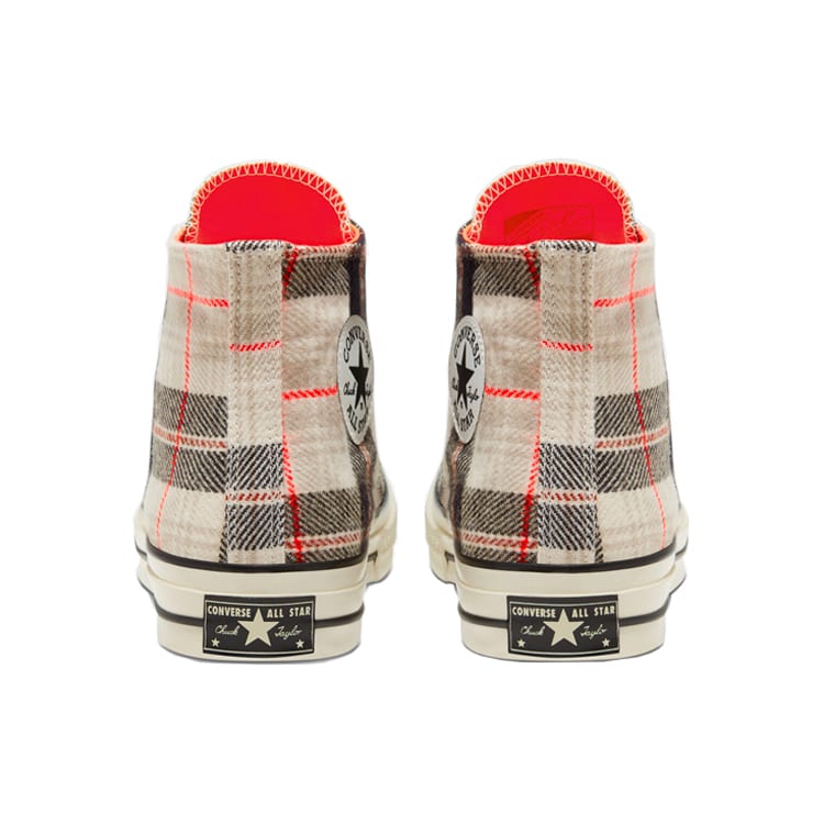 Converse Клетчатые Chuck 1970-х 'Кремово-белый Серый' 166496C