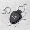 Car Leather Keychain Shield Type Emblem Key Ring For Lexus RX300 IS200 IS250 ES350 Ct200h UX250h NX300h RX350 ES300h RX400h NX PF6