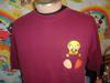 Vintage 90s Funny Looney Tunes Tweety Bird 1999 Tee Pocket T-shirt L