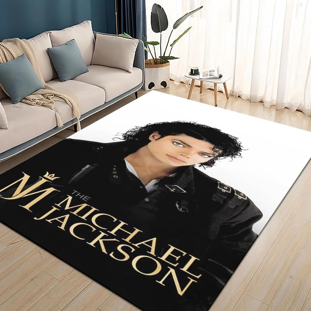 Новый стиль Майкл Джексон Король Поп-музыки MJ Ковер Коврик для Гостиной Спальни Дома Украшение Дивана, Детский Нескользящий Напольный Коврик