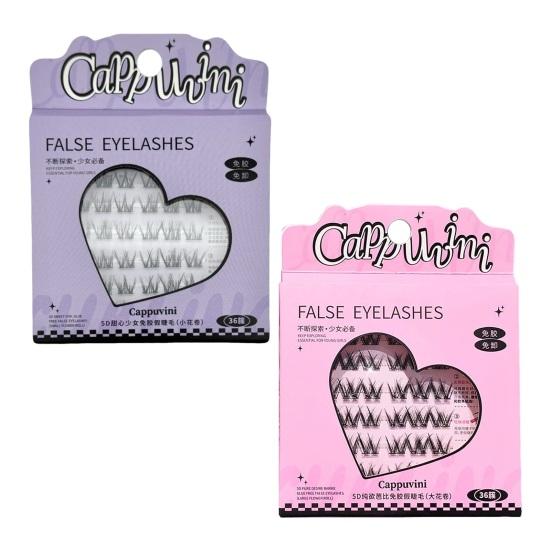 36 пар/набор накладных ресниц, естественный вид, пушистые, многоразовые, женские, индивидуальные, накладные ресницы, инструменты для макияжа на сцене и вечеринке