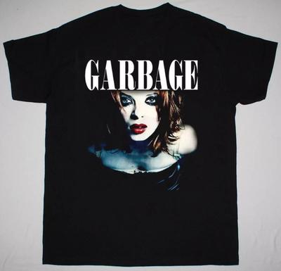 НОВАЯ Черная футболка с коротким рукавом Garbage Band, все размеры S-5XL, унисекс, с принтом