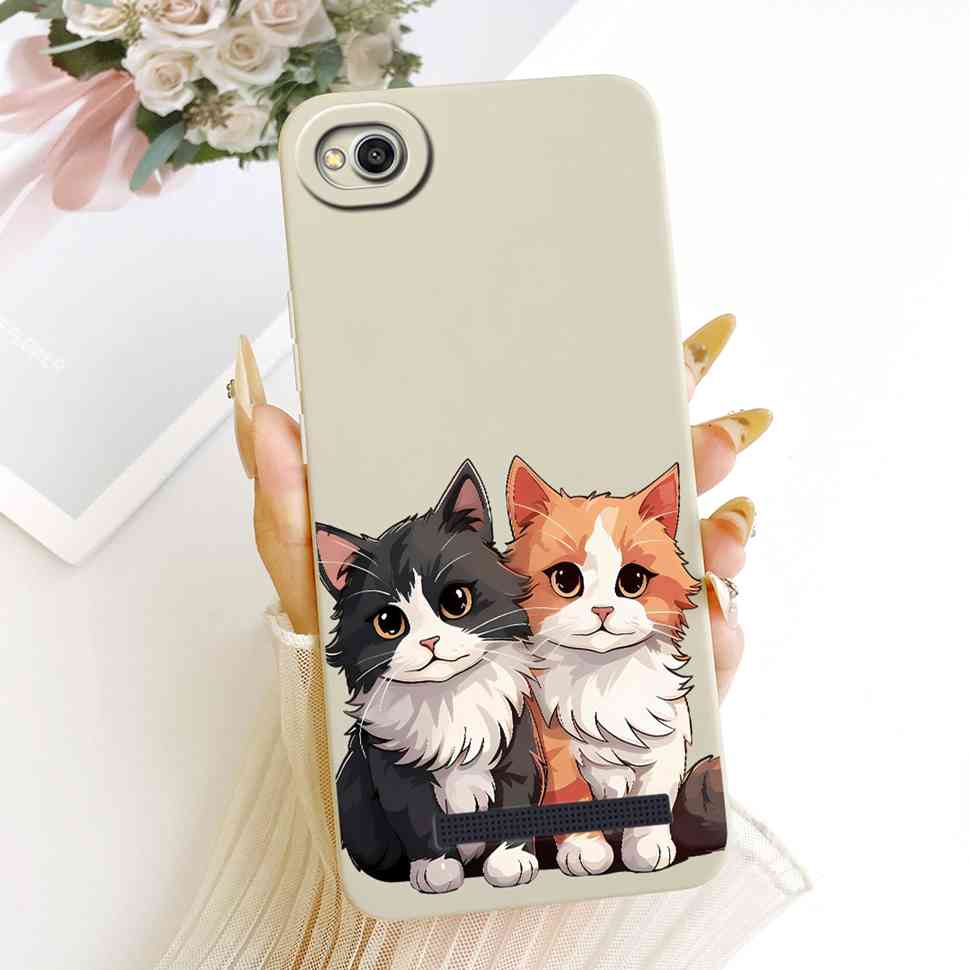 For Xiaomi Redmi 4A Casing Soft Silicone Cute Girl Moon Painted For Xiaomi Redmi 4A 4 A Redmi4a Mobile Phone Cases Covers