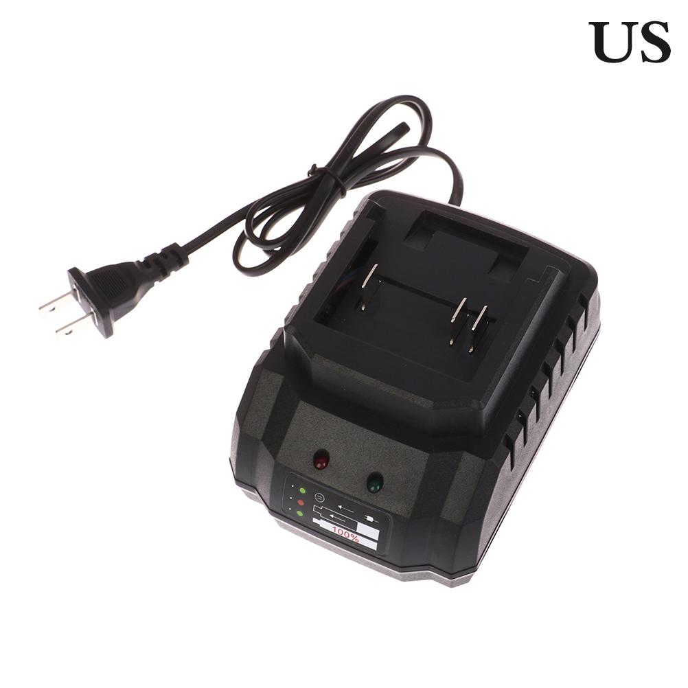 1 шт. Зарядное устройство для аккумулятора электроинструментов Подходит для литий-ионного аккумулятора Портативное быстрое зарядное устройство