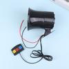 3 Tone Sound Loud Car Horn Air Horn 12V Loud Sound Horn Car Loud Speaker Motorcycle Police Fire Siren Horn Speaker 115Db Visible