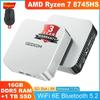 Мини-ПК GEEKOM A8 - AMD Ryzen 7 8745HS, 16 ГБ DDR5 (расширяемые), 1 ТБ SSD, Radeon 780M, 6x USB, Windows 11 Pro