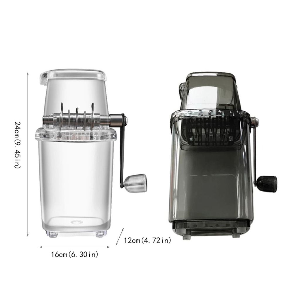 Mini Manual Ice Crusher Hand-cranked Breaking Ice Machine Smoothie Maker Ice Shaver  Summer