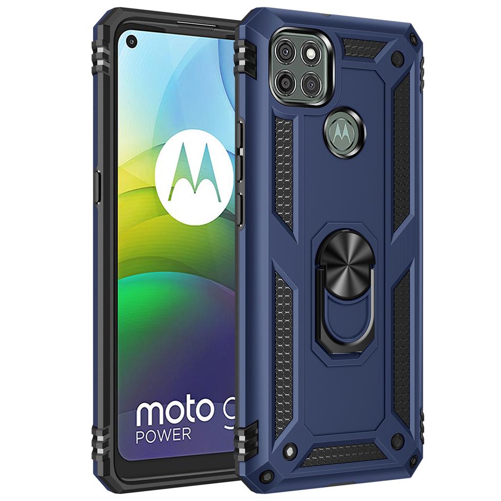 Для Moto G9 Power Case для телефона Moto G 9 Power Case Противоударный Броня Прочный Военный защитный автомобильный держатель Магнитная крышка