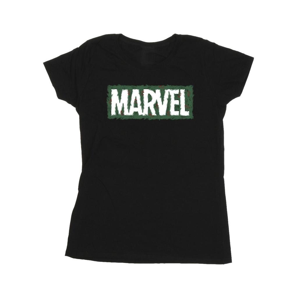 Marvel Womens/Ladies Holly Logo Cotton T-Shirt