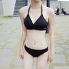 Women's Bikini Swimsuit Female Sexy Triangle Ins Babes Wind Seaside Vacation Swimsuit