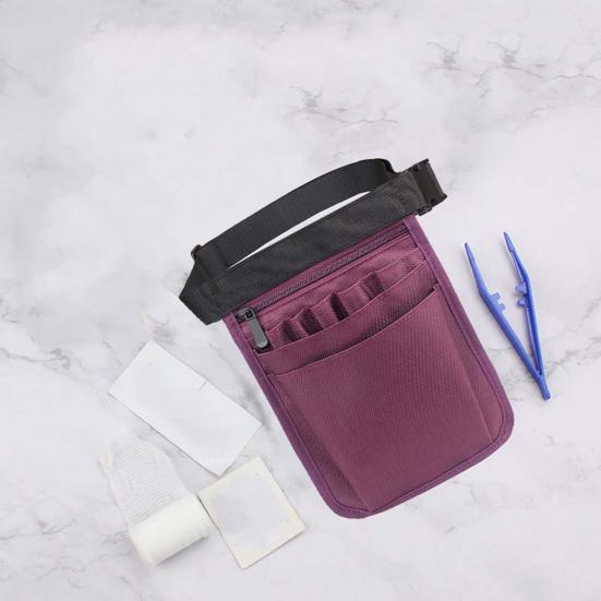 Поясная сумка для медсестры, портативная, большая вместимость, несколько карманов, поясная сумка, сумка для хранения, уличная поставка