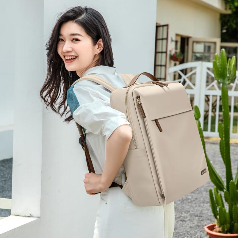 GOLF Backpack for Women, Laptop Bag 15.6-Inch, Business Travel Backpack, College Student Schoolbag, Commuter Bag