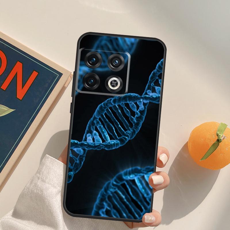 Научный чехол с ДНК и биологией для OnePlus 13R 12R 10R 13T 10T 11 12 13 15 OnePlus Nord 5 CE 2 3 4 Lite N20 N30