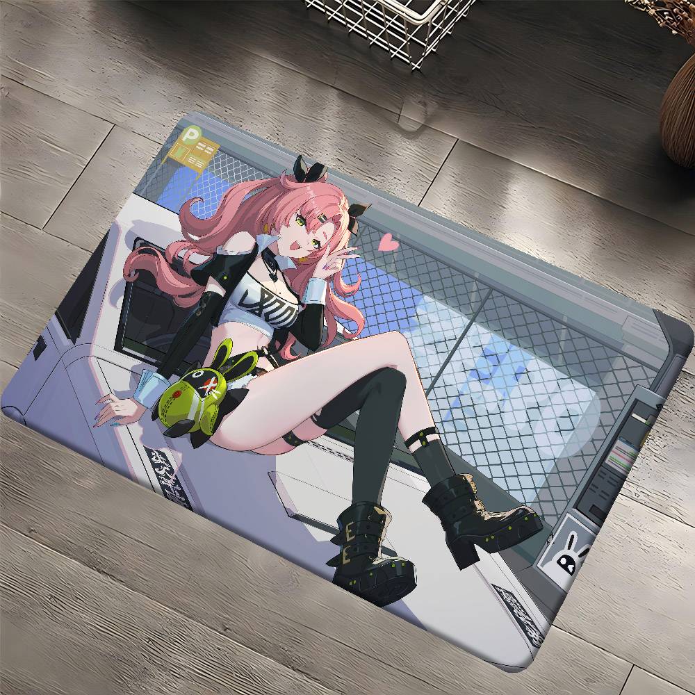 N-Nicole D-Demara Floor Mat Cheaper Anti-slip Modern Living Room Balcony Printed Bedside Mats