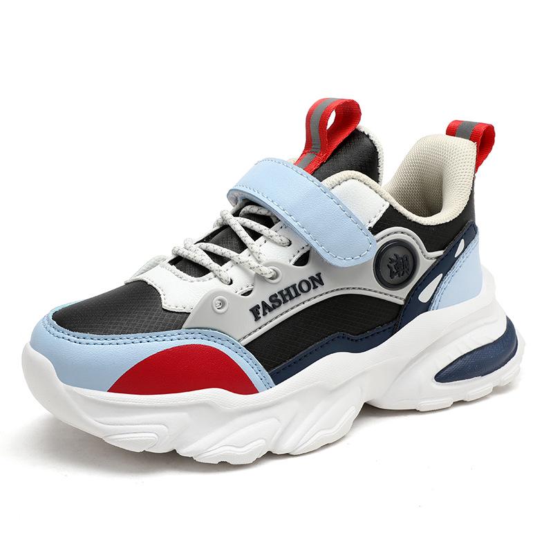 Детские спортивные кроссовки - Новинка Весна/Лето 2025 - Сетчатые, Модные, Для мальчиков среднего и большого размера