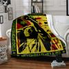 Bob Marley Blanket Durable Comfort Perfect for Office Livingroom Seaside Four Seasons Universal Warmthful Decor