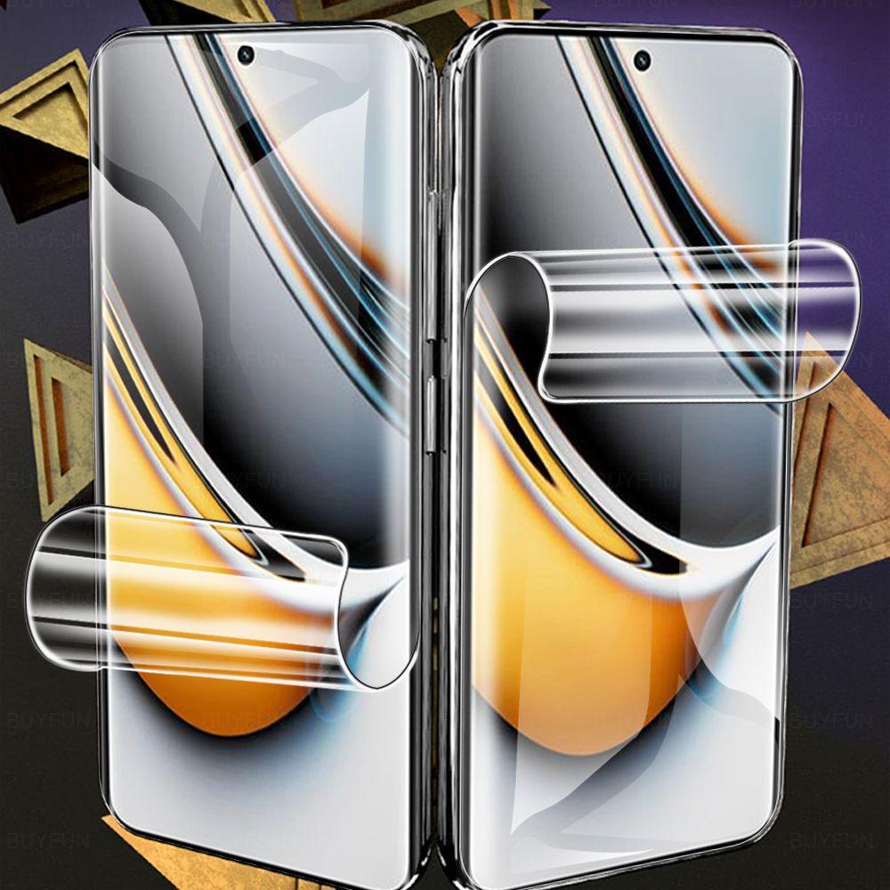 5 шт. Передняя гидрогелевая пленка для Realme 15 15T 14 14T 14x 13 12 12+ 11X 9 8 7 6 GT C75x C63 C65s C67 C65 C61 C55 C53 Note 60 60x 50 Pro+ Plus 4G 5G 2025