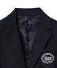 Классический блейзер Yale Classic Ivy League Gold с 2 пуговицами_Темно-синий