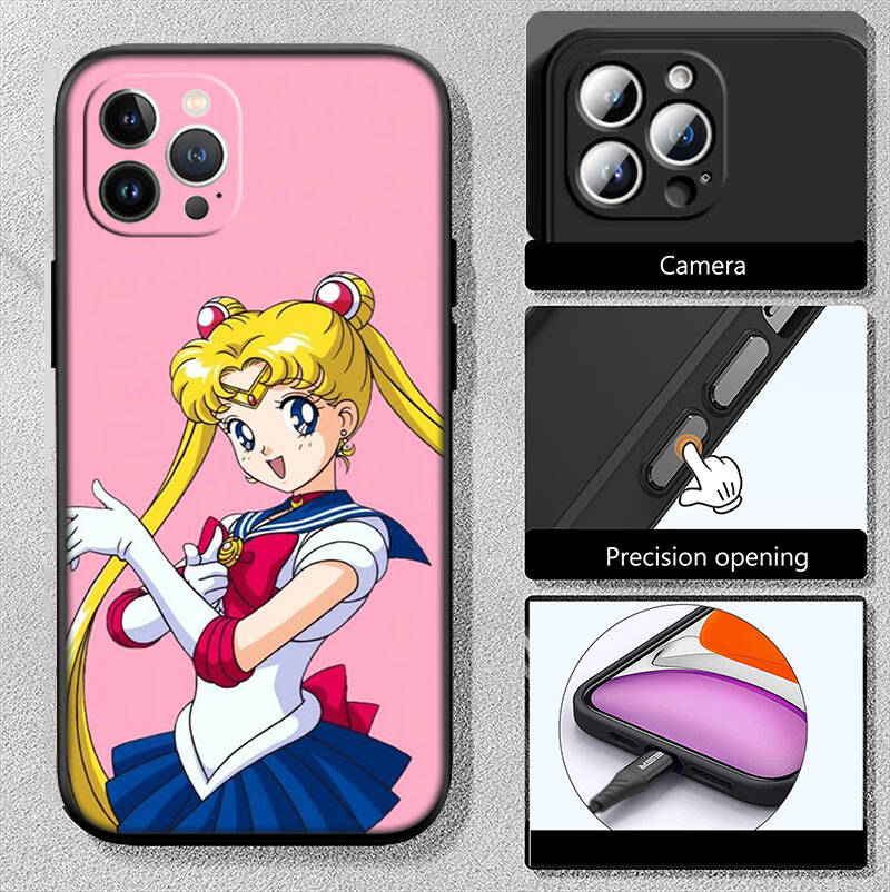 MH133 S-Чехол для телефона Sailor Moon для Redmi Note 8 9 10 11 11S 10C 10X 10A 10T 9A 9C 9T 9S 8T Pro Max Plus Prime