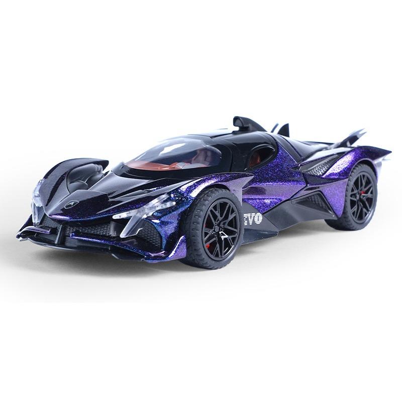 Игрушечная модель Apollo EVO из сплава масштаба 1/32 - Футуристичный дизайн, Звуковые и световые эффекты, Пружинный механизм - Идеально для детских игр