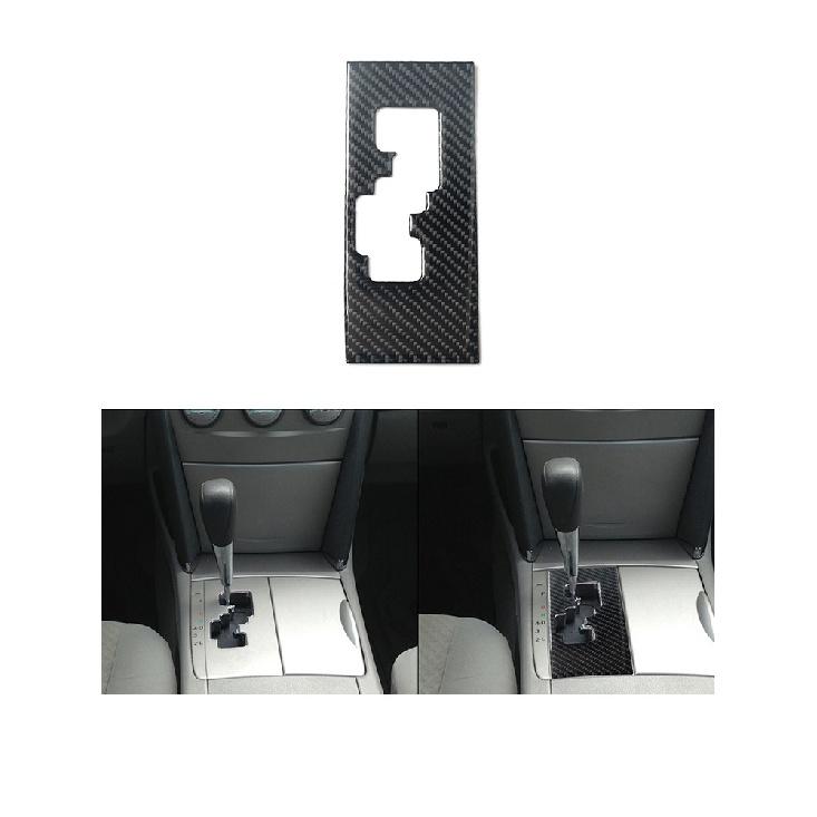 Для Toyota Camry 07-11 наклейки из углеродного волокна на центральной консоли, панель переключателей кондиционера, задняя панель, боковое вентиляционное отверстие, крышка