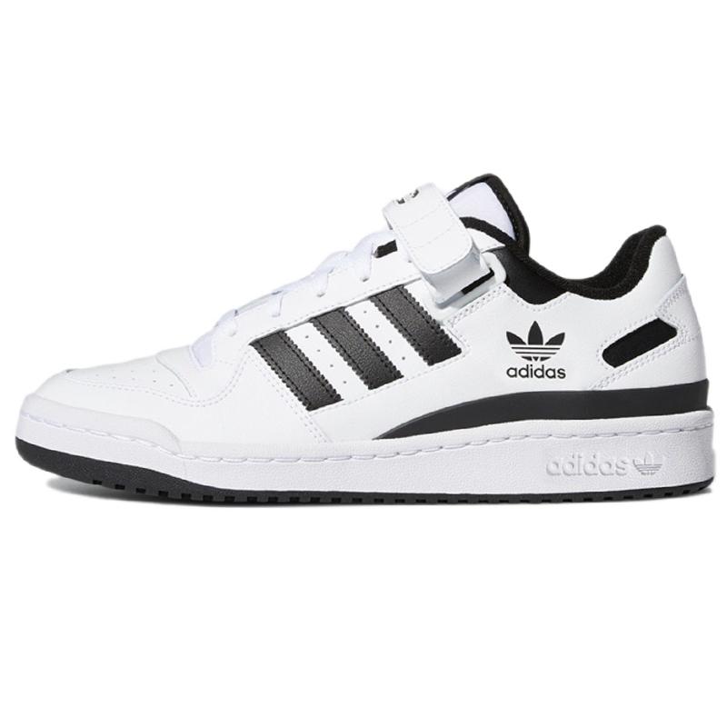 adidas Оригинальные FORUM Противоскользящая амортизация Противоскользящая амортизация Низкие кеды для скейтборда Унисекс FY7757(КомандаH-S-BOX)