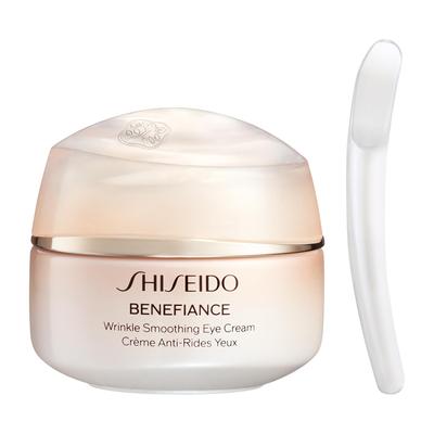 SHISEIDO Benefiance Wrinkle Smoothing Eye Cream N 15g Крем Цветочно-зеленый Аромат Упругость Сухость Мелкие Морщины Shiseido Официальный Магазин Крем/Глаз