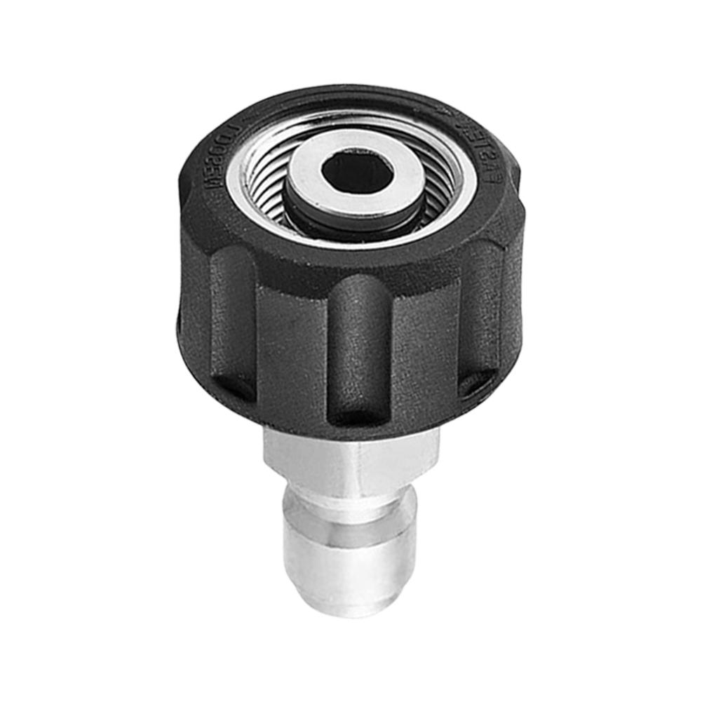 3/4 дюйма аксессуары для мойки высокого давления из нержавеющей стали муфта для мойки автомобиля под давлением наружная резьба M22-3/8 соединитель