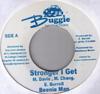 7inch Record BEENIE MAN - Stronger I Get NONE Buggie Producti 2008 Jamaica Reggae, Ska & Dub Used