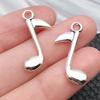 Vintage Music Instrument Charms Alloy Pendant DIY Bracelet Necklace Keychain Craft Jewelry Supplies