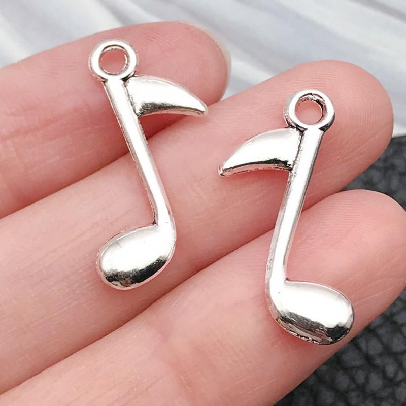 Vintage Music Instrument Charms Alloy Pendant DIY Bracelet Necklace Keychain Craft Jewelry Supplies