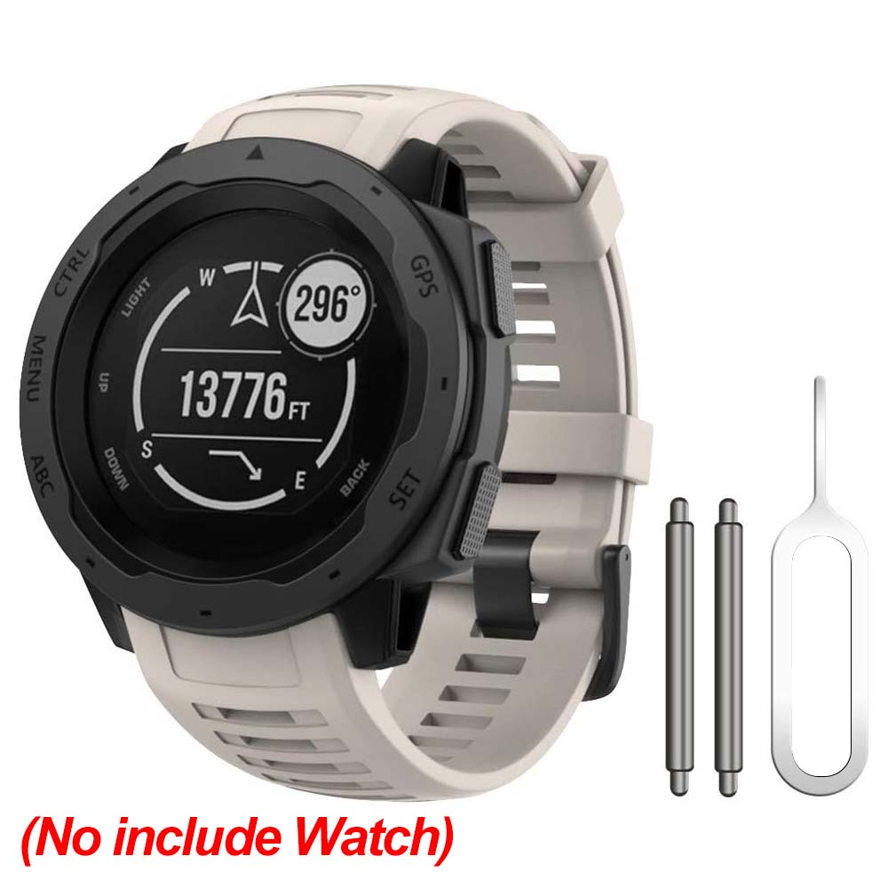 Garmin Soft Silicone Strap Fashion 20mm 22mm Watch Band Bracelet For Instinct 2S Replaceable Rubber Wristband Instinct 2 Belt