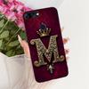 For Asus Zenfone Max Plus M1 ZB570TL Case Fashion A Z Initial Letter Crown Soft Silicone Cover For Asus ZB570TL X018D Phone Case