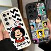 Чехол для телефона Samsung Galaxy S26 S25 Ultra S24 FE Мафальда Мультяшный Милый Бампер S23 Plus S22 + S21 S20 5G Мягкий Силикон Funda