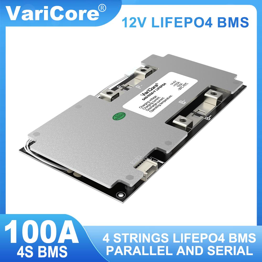 VariCore 4S 12 В 100 А BMS LifePo4 Car Start Power Balance Car Start литиевая батарея Защитная плата