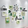 Различные комбинации фоторамок на фотостене Свадебная фоторамка Креативная DIY Европейский стиль Рамка для фотографий Настенное крепление