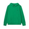 Худи Polo Ss24 Вышивка пони Однотонный Пуловер с капюшоном Детские худи Зеленый 323749954-051