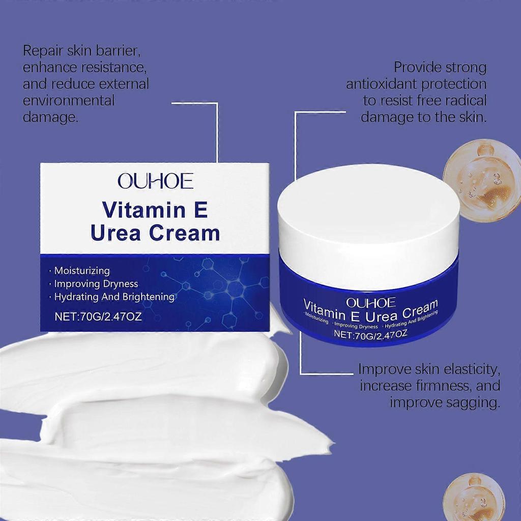 Vitamin E Urea Cream, Spot Fading Urea Cream, firming anti-wrinkle cream, deep moisturizing, fade spots, lighten skin tone