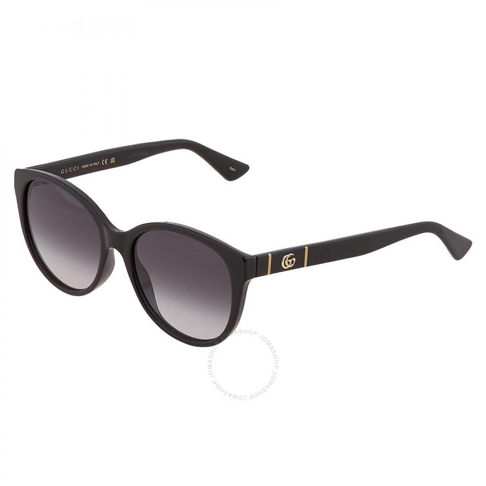 Gucci Grey Gradient Round Ladies Sunglasses Gg0631s 001 56