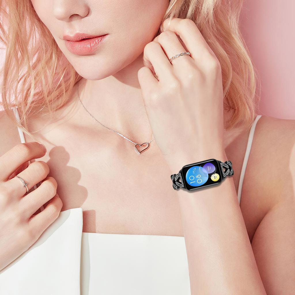 Ремешок для часов из цинкового сплава со стразами для часов Xiaomi Redmi Watch 4