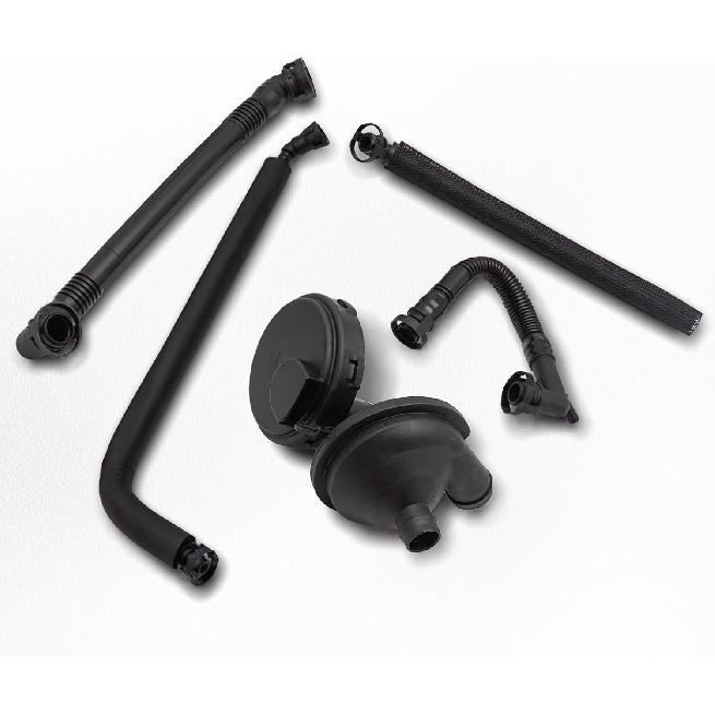 Комплект клапана вентиляции картера и шланга PCV 5 шт. для BMW E46 E39 E60 320i 323i 325 325i 325ci 328i 330i 330ci 330xi 525i 528i 11617501566