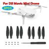 8 шт. складные пропеллеры из углеродного волокна для мини-дрона Mavic