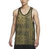 Nike Мужской жилет без рукавов Dri-Fit Breathable Cashew Flower Atomic-Green DH7372-378