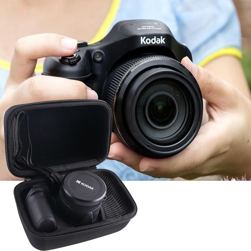 Кейс для хранения WERJIA, совместимый с цифровыми камерами KODAK Pixpro Astro Zoom AZ405/AZ425/AZ255/AZ401