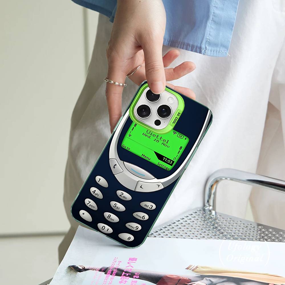 Крутая чехол-Nokiaes для телефона iPhone 17 16 15 14 13 12 11 Pro Max Цвет Черный Матовый Чехол