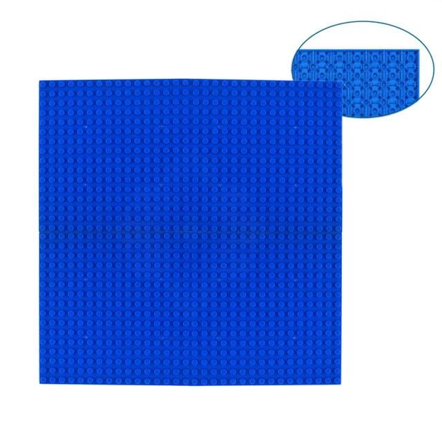 Двусторонняя опорная пластина в горошек 32x16 32x32, классические опорные плиты из маленьких кирпичей, строительные блоки, совместимые брендовые строительные детские игрушки