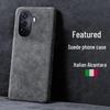 Huawei Enjoy 60/50Pro/20Plus Suede Half-Cover Protective Case - High-End Ultra-Thin Design
